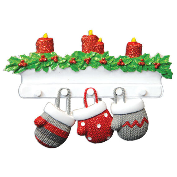 KA968-3 - Mitten Family of 3
