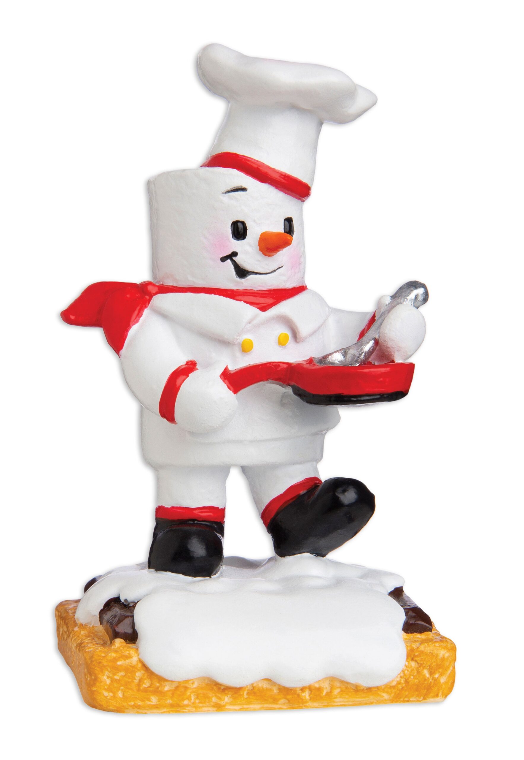MM20006 - Marshmallow Chef Personalized Christmas Ornament