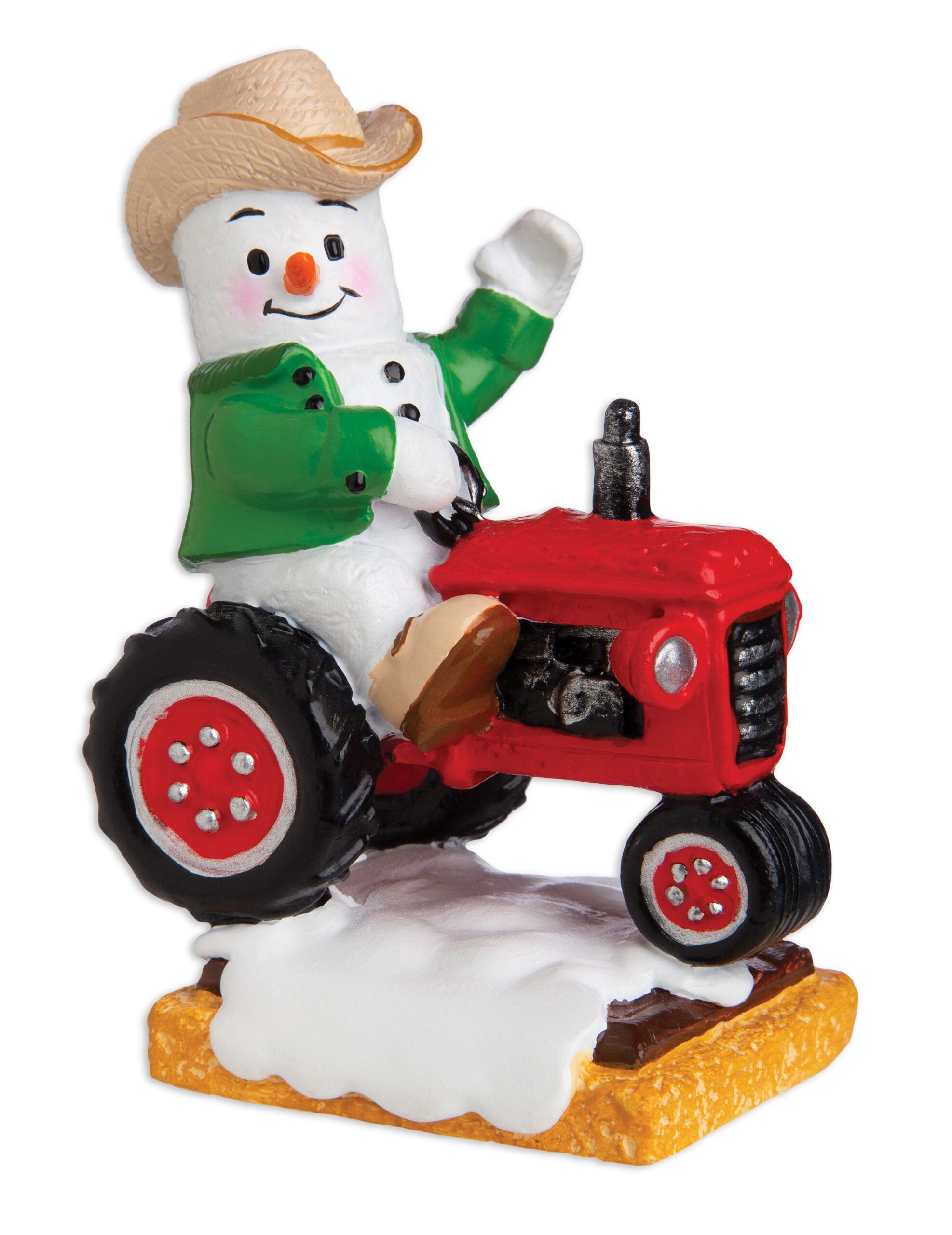 MM20010 - Marshmallow Farmer Personalized Christmas Ornament