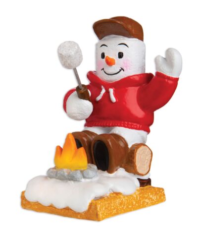 MM20013 - Marshmallow Camper Personalized Christmas Ornament