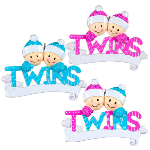 OR1166-A - Twins - Boys, Girls, Girl & Boy (four of each)