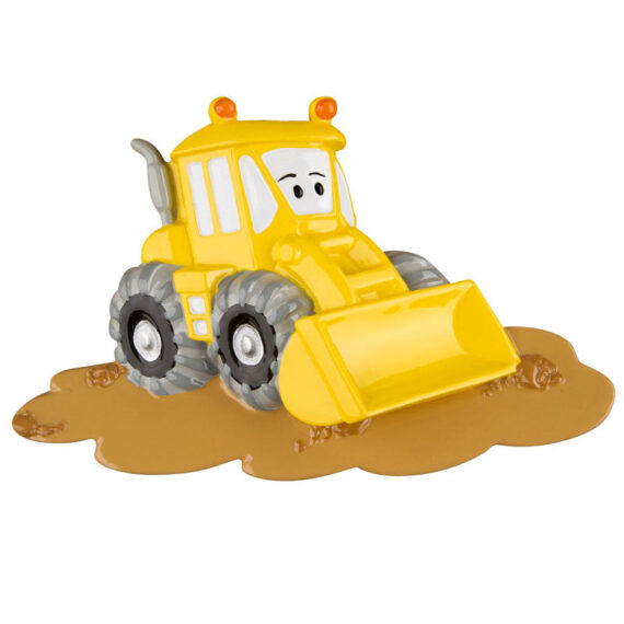 OR1230 - Bulldozer Personalized Christmas Ornament