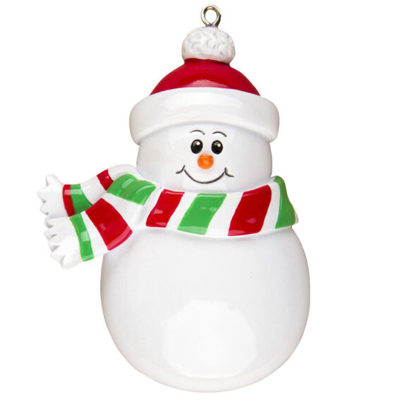 OR1309 - Snowman Personalized Christmas Ornament
