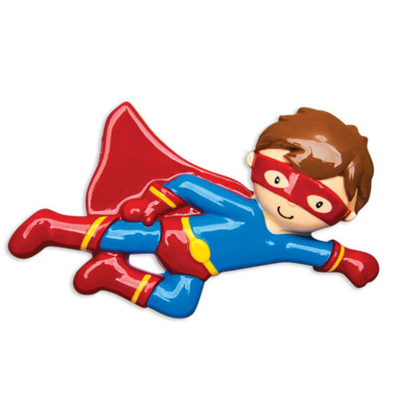 OR1466 - Super Hero Personalized Christmas Ornament