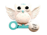 OR1502-B - Baby Owl (Boy) Christmas Ornament