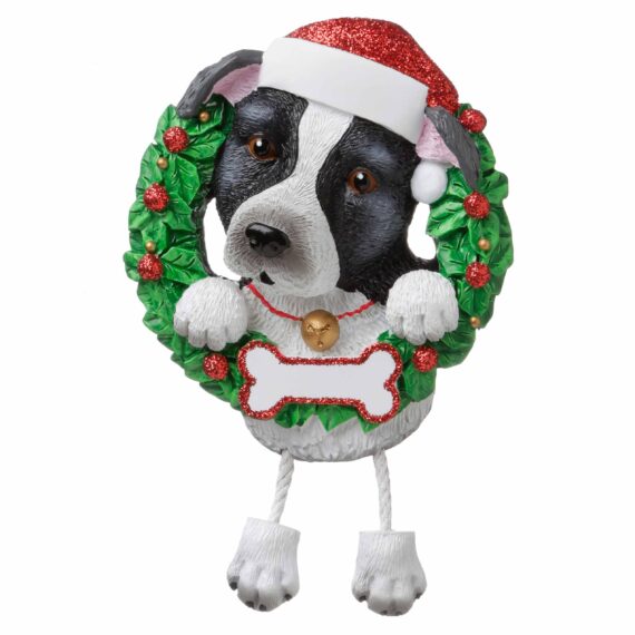 OR1712-PB - Pit Bull (Pure Breed) Personalized Christmas Ornament