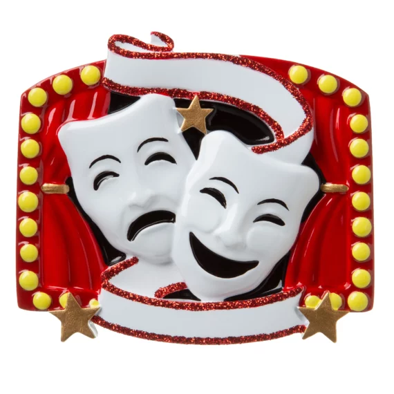 OR1801 - New Theater Personalized Christmas Ornament
