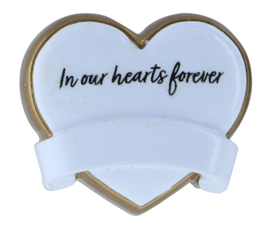 OR2014 - Stick On Memorial Heart (Add On)