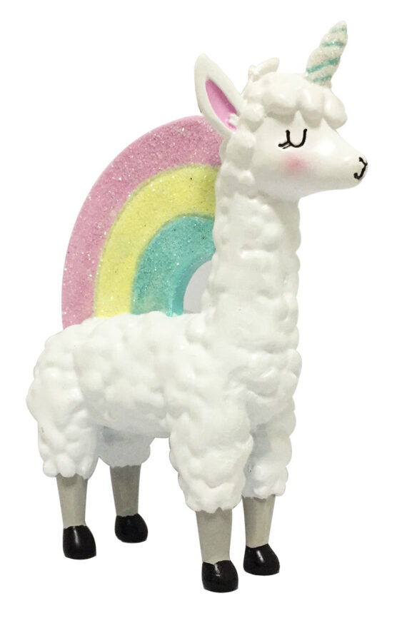 OR2167 - Llamacorn Personalized Christmas Ornament