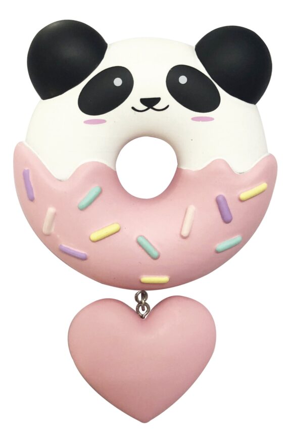 OR2191 - Panda Donut Personalized Christmas Ornament