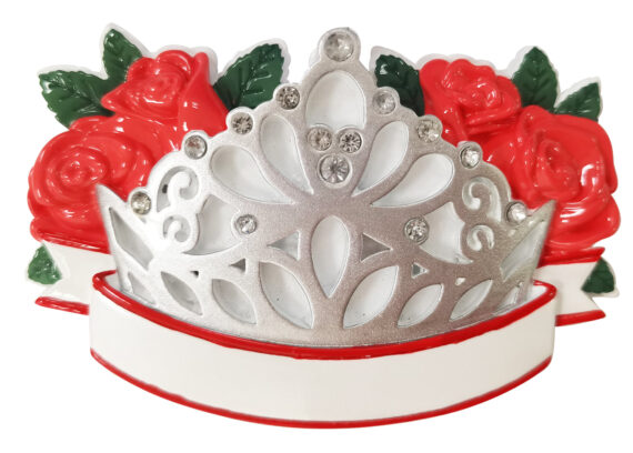 OR2238 - Pageant Queen Personalized Christmas Ornament