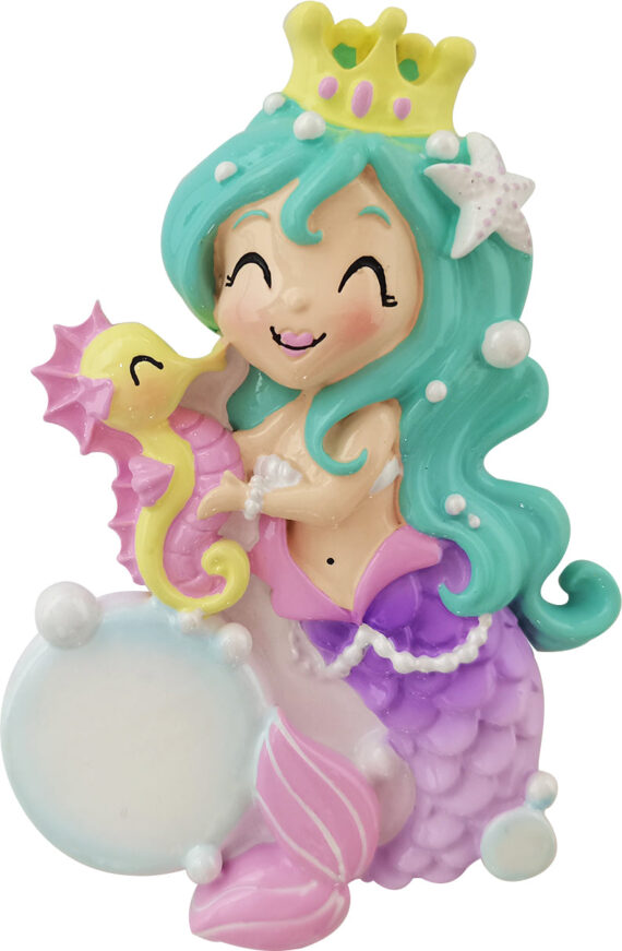 OR2243 - Mermaid Personalized Christmas Ornament