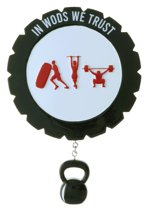 OR2277 - Circuit Training (Cross Fit) Personalized Christmas Ornament