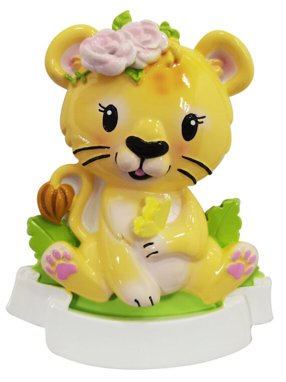 OR2362-F - Lion (Female) Personalized Christmas Ornament