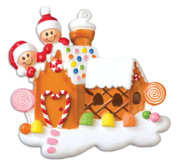 OR965-2 - Gingerbread House with 2