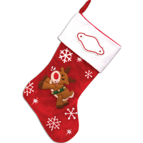 PBS137 LR - Lil' Reindeer Personalized Christmas Stocking