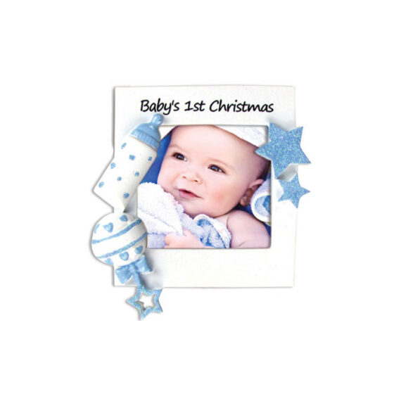 PF600-B - Christmas Baby Frame (Blue)