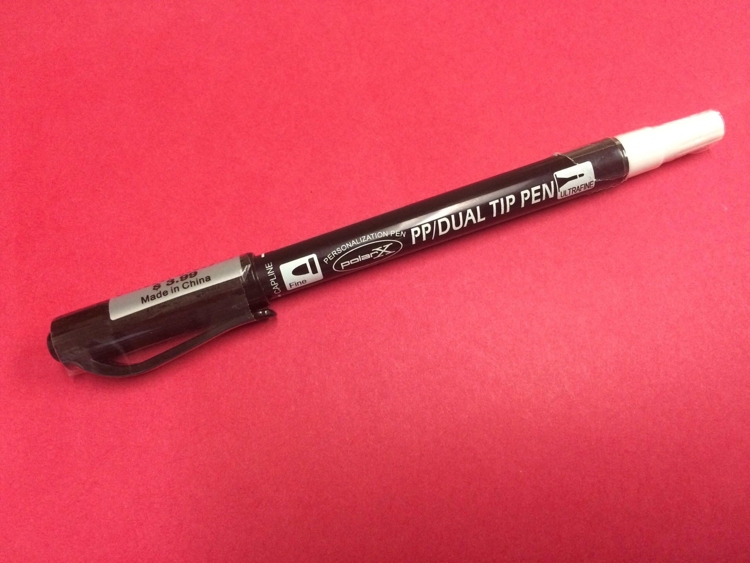 PP/DUAL TIP - Personalizing Dual Tip Pen (black)