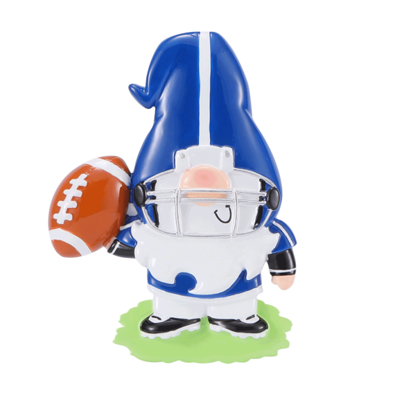 OR2639 - Gnome Football Player Personalized Christmas Ornament