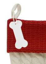 PXDA013 - Dog Bone Christmas Stocking Tag