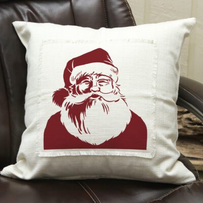 PXPIL011-CC - Santa / Natural Pillow Cover